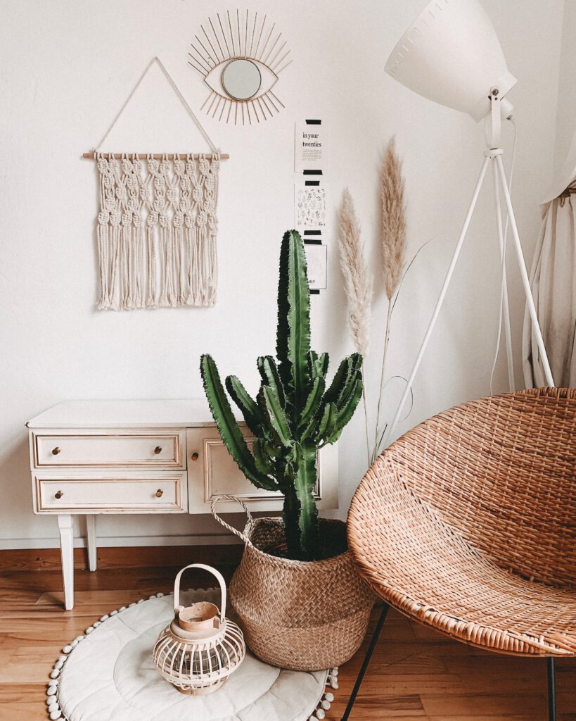 Creatief decoreren met planten: Groen als thema 2 Rustieke Interieur decor met Cactus